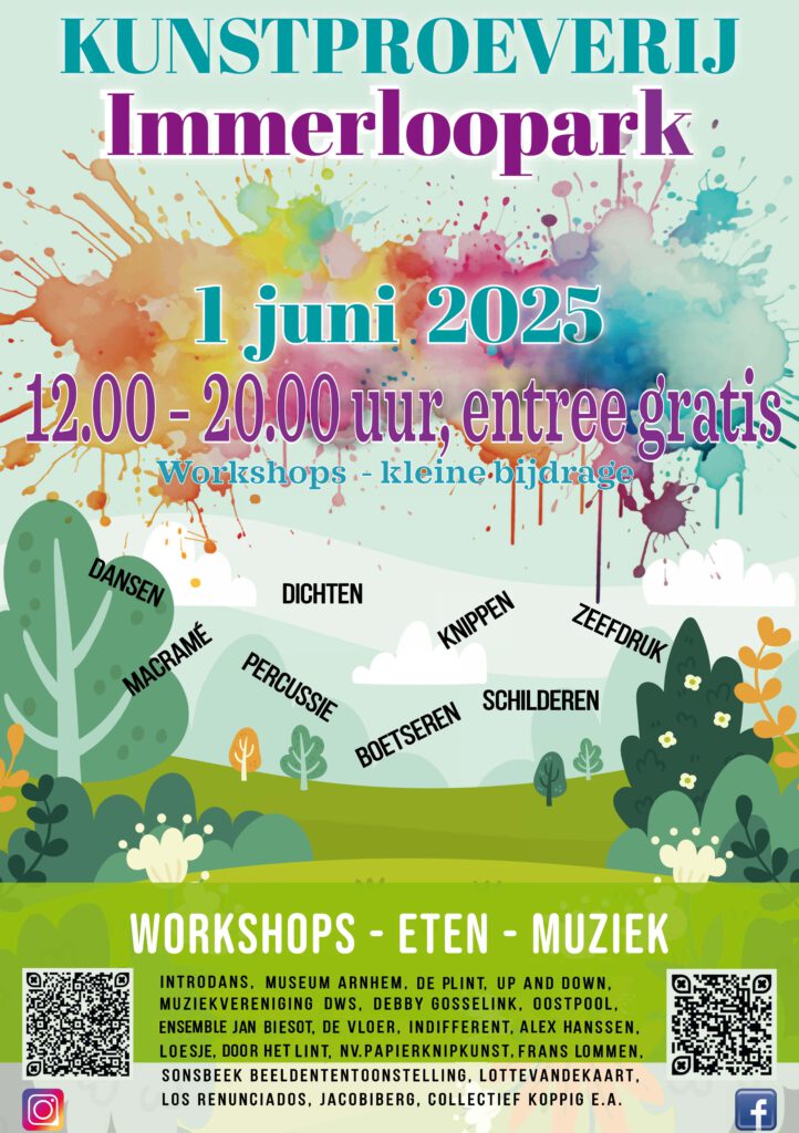 Poster Kunstproeverij
